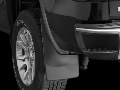 WeatherTech No-Drill DigitalFit MudFlap for GMC Sierra (2014-2019) - Rear Pair