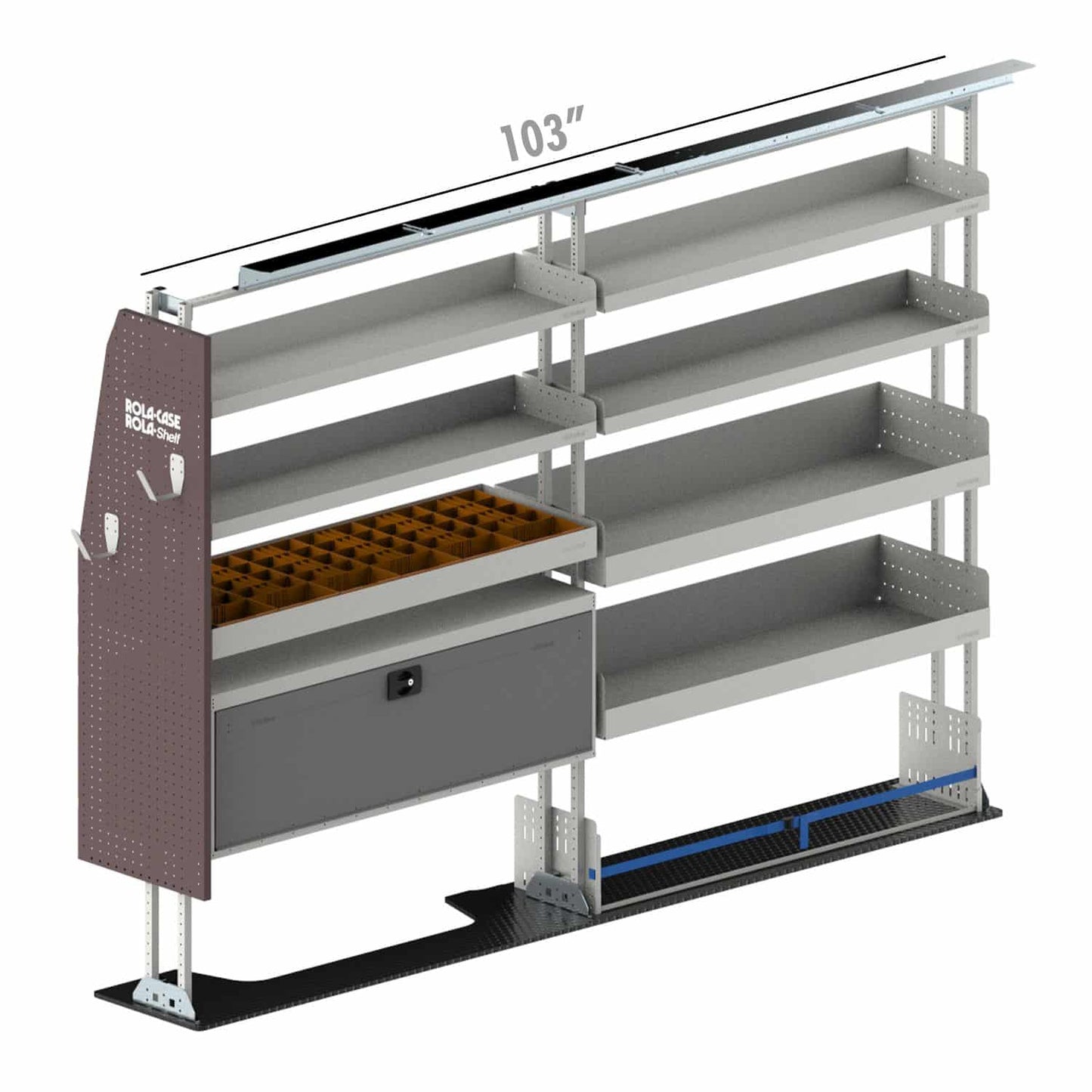 Rola-Case General Bin Package for RAM ProMaster - 136-in WB