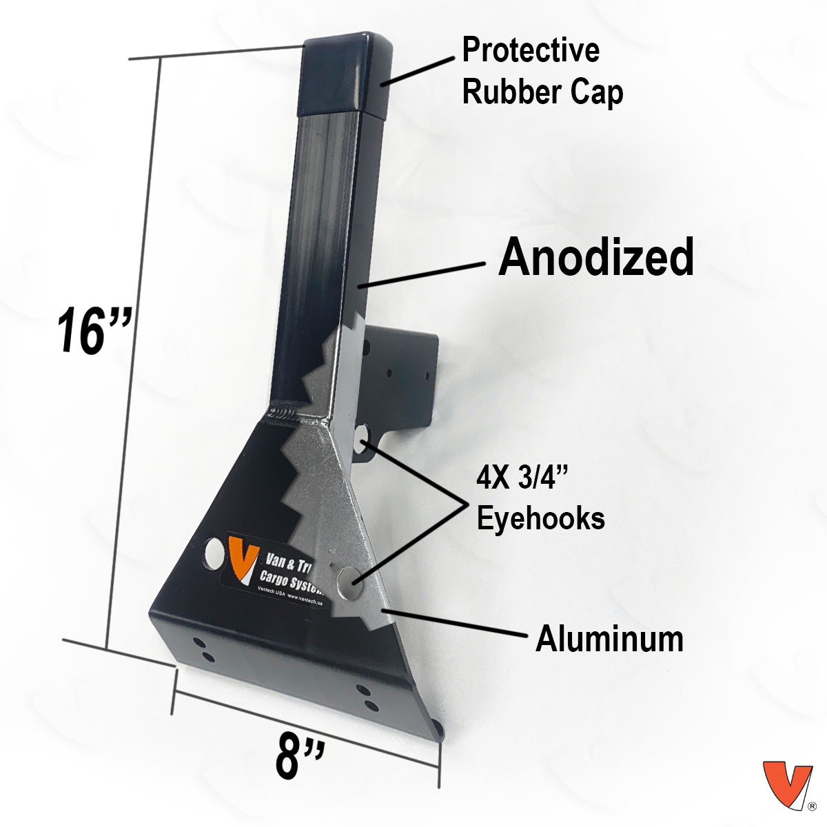 Vantech H1 Ladder Rack System for Chevrolet Express