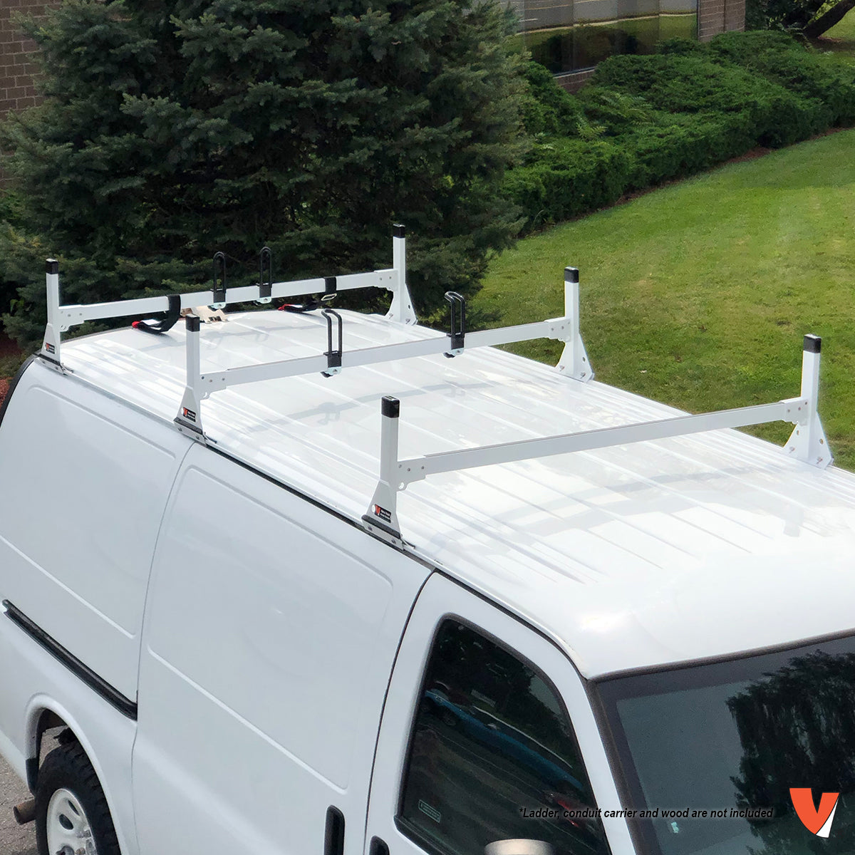 Vantech H1 Ladder Rack System for GMC Savana