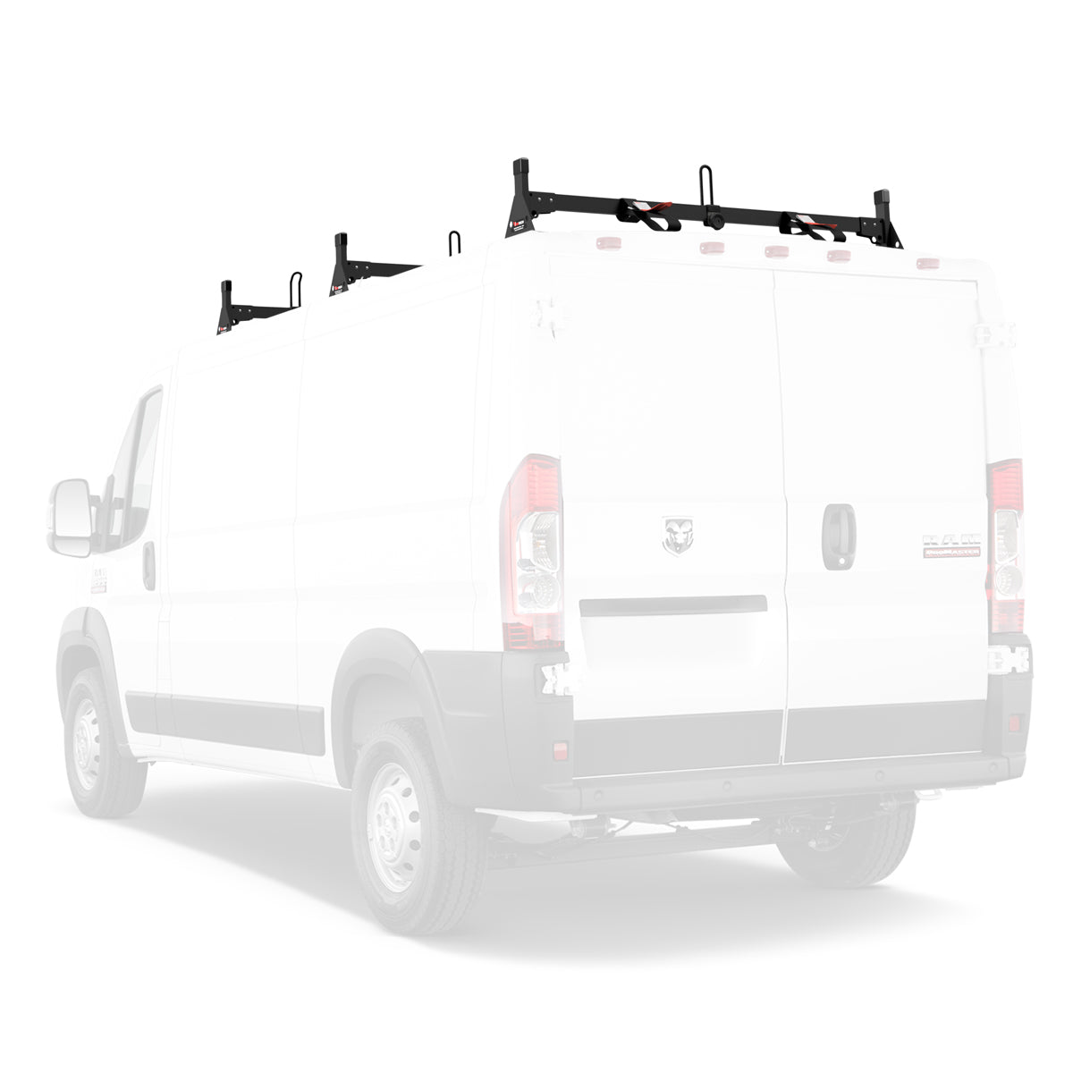 Vantech H1 Ladder Rack For RAM ProMaster Cargo Vans