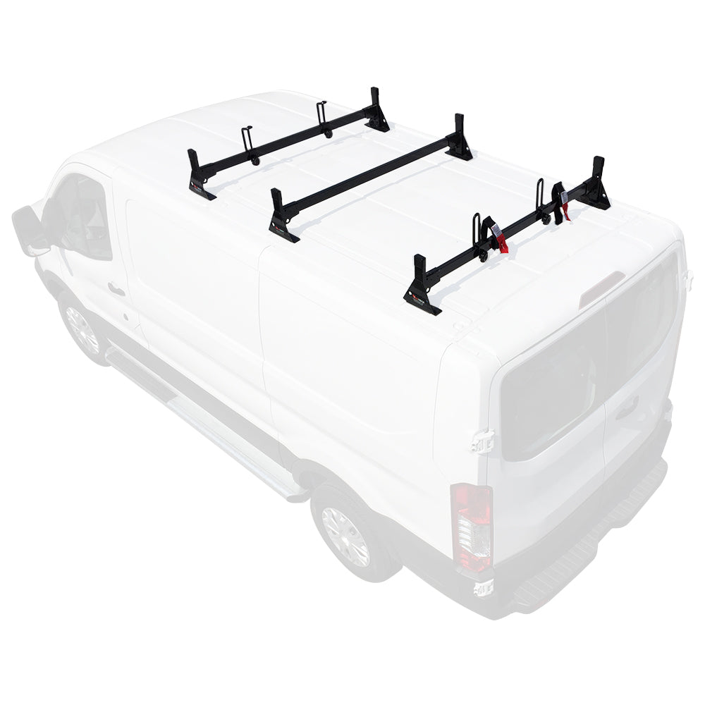Vantech H1 Ladder Roof Rack for Ford Transit Cargo Vans