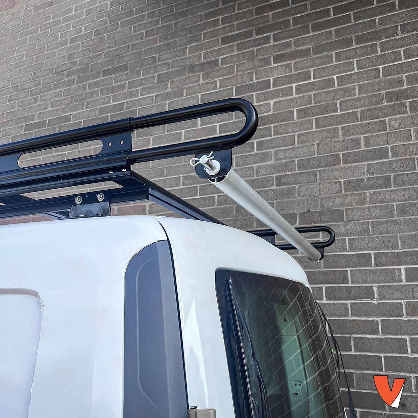 OMAC Aluminum Roof Rack Cross Bars For Ford Transit Connect 2010-2013 - Silver, 2Pcs
