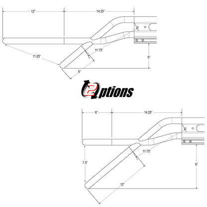 Vantech H2.1 "F" Front End Option - Fog Light Holder