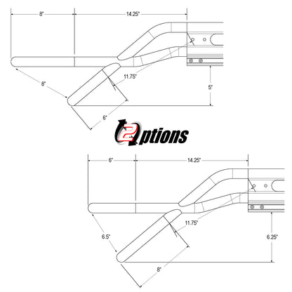 Vantech H2.1 "F" Front End Option - Fog Light Holder