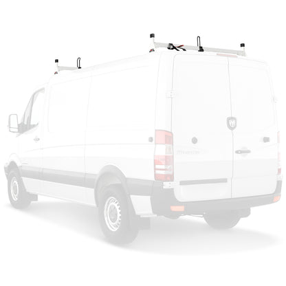 Vantech H1 Ladder Roof Rack For Mercedes-Benz Sprinter - Std Roof