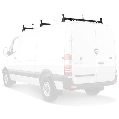 Vantech H1 Ladder Roof Rack For Mercedes-Benz Sprinter - Std Roof