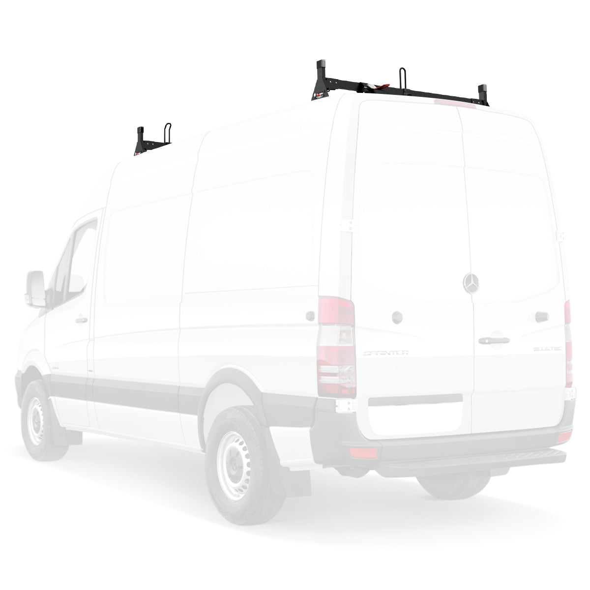 Vantech H1 Ladder Roof Rack For Mercedes-Benz Sprinter - High Roof ...