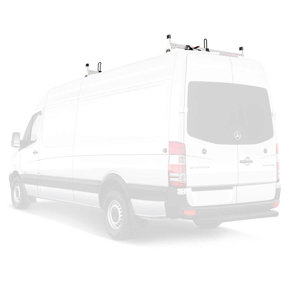 Vantech H1 Ladder Roof Rack For Mercedes-Benz Sprinter - High Roof