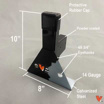 Vantech H1 Ladder Roof Rack For Pickup Truck Toppers