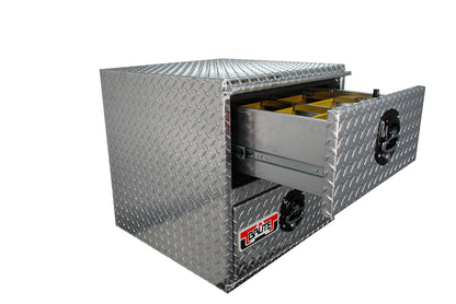 Brute HD Underbody Truck Box with Top & Bottom Drawers