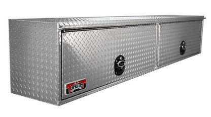 Brute HD Aluminum Top Mount Box - 96-in L x 13-in W x 16-in H - Aluminum - HTB96