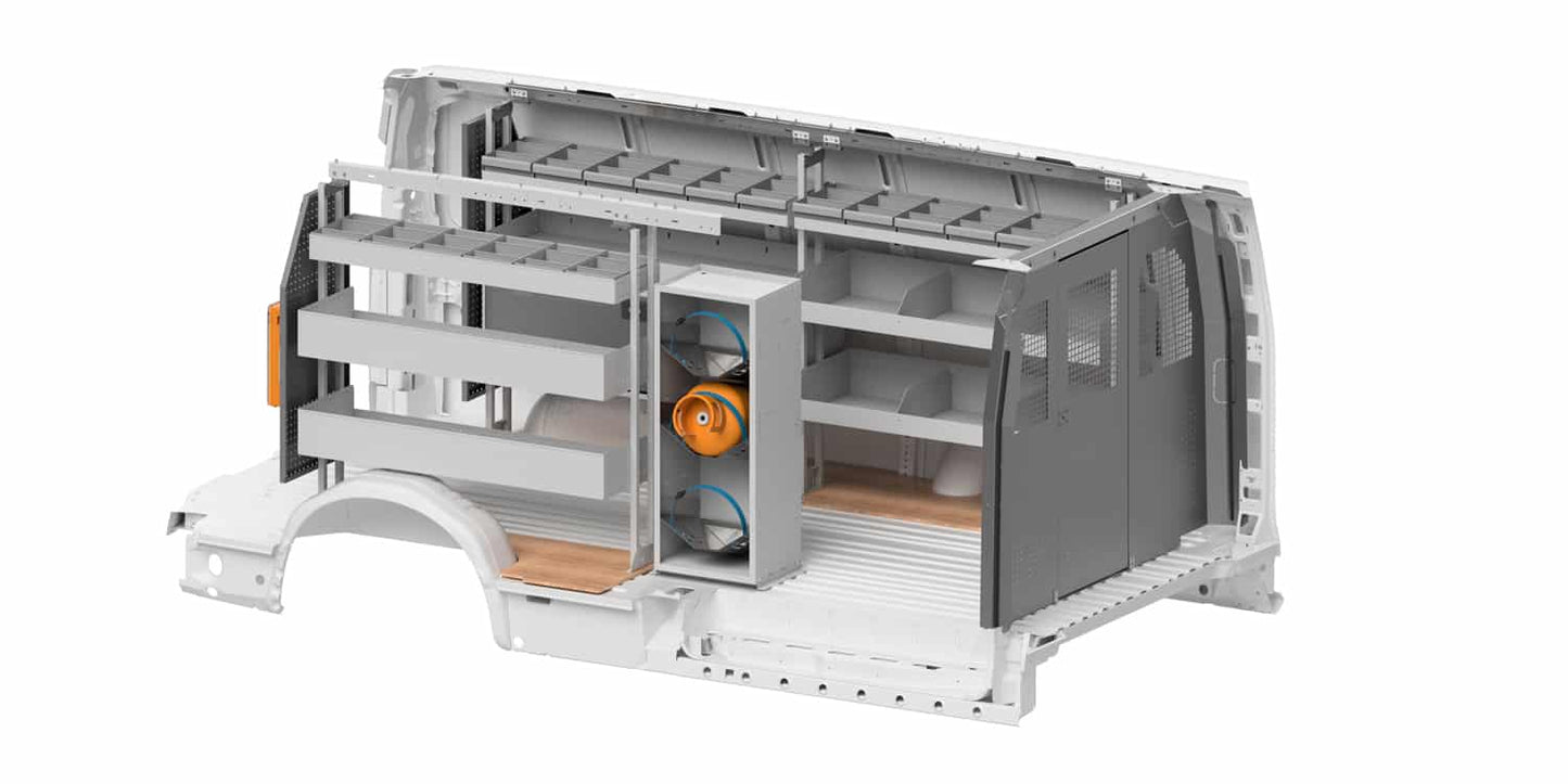 Rola-Case HVAC Package for Chevy/GMC Express/Savana - 155-in WB