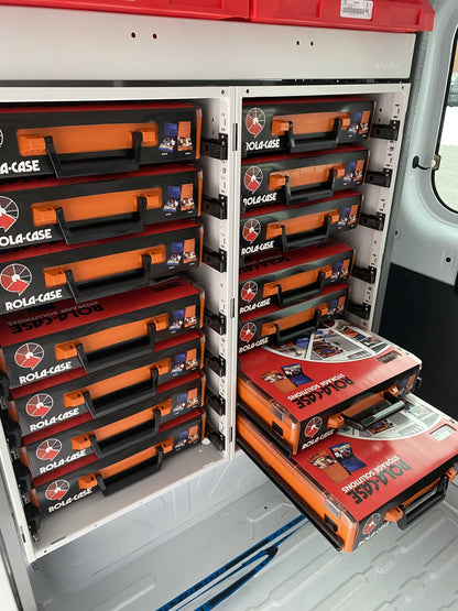 Rola-Case RC001/CL Parts Organizer Cas
