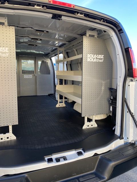 Rola-Case Basic Bin Package for Chevy/GMC Express/Savana - 155-in WB