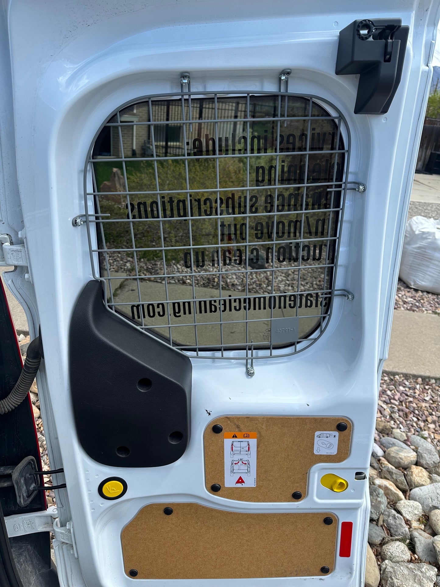 Window Screen - Rear Doors - Ford Transit Connect (Set Of 2)