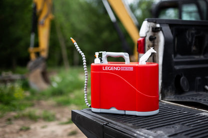 ShoulderSink Red Mobile Handwashing Station
