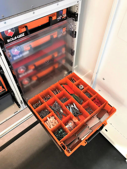 Rola-Case RC001/CL Parts Organizer Cas