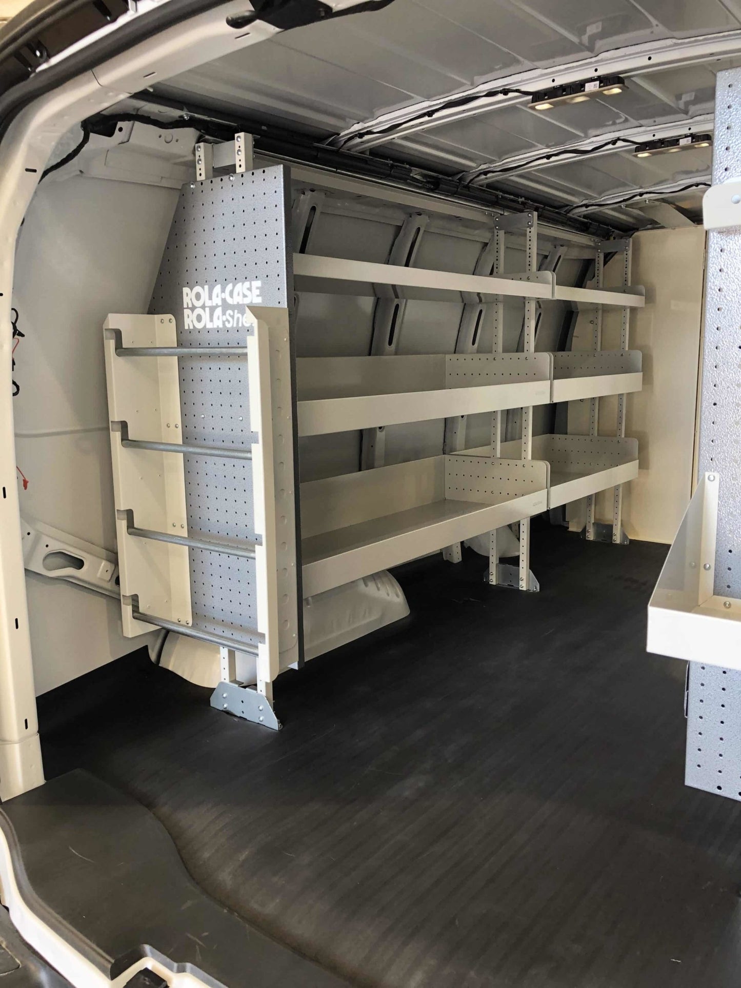 Rola-Case RSSHL/126-2 - 2 x 12 Series Floor Mount Van Shelf