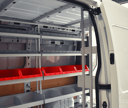 Rola-Case 12-Series Floor Mount Van Shelf - 49.6" W x 16" D x 6.6" H