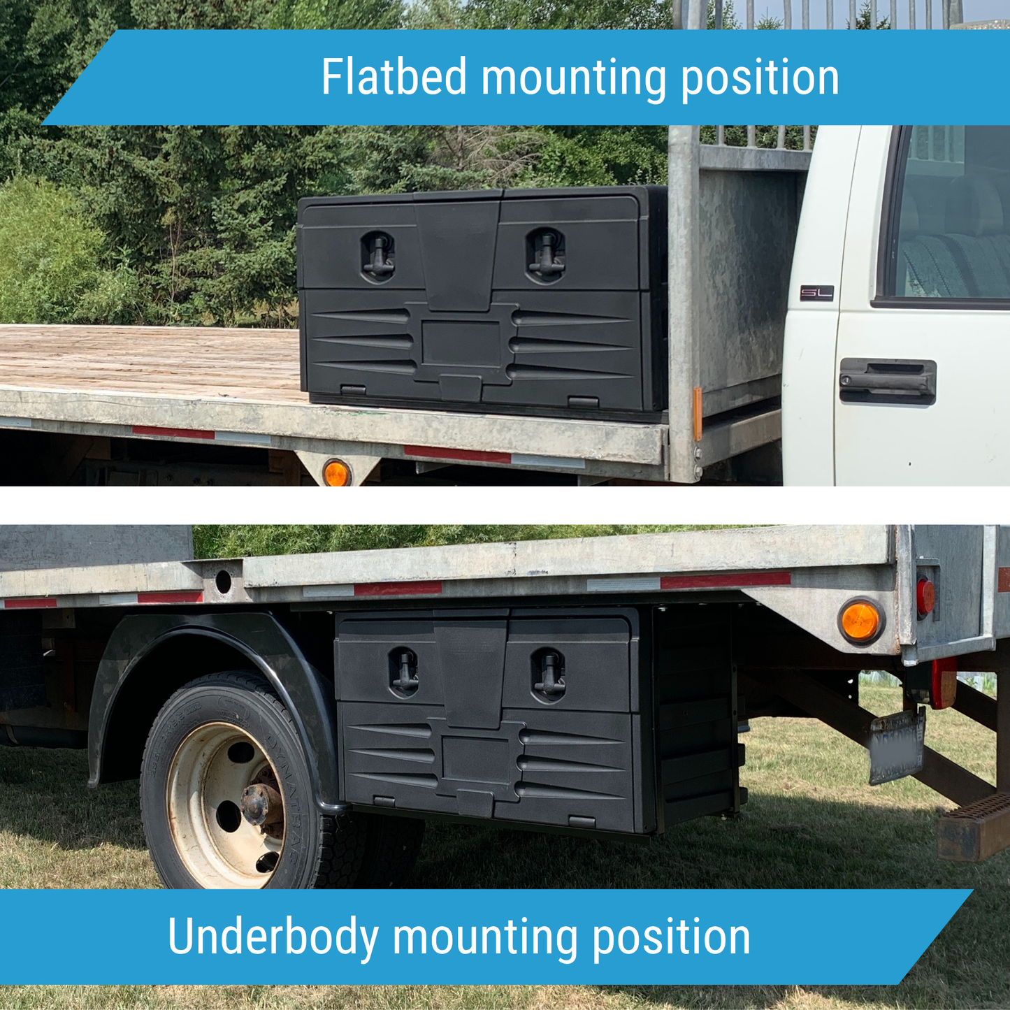 Jonesco 36-in Underbody Composite Tool Box - Single-Door - JBZ900