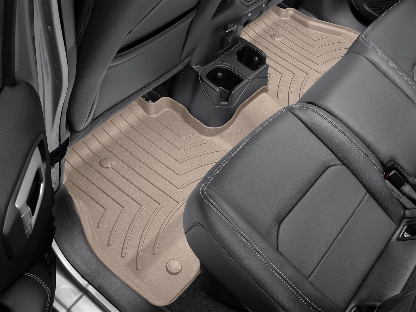 WeatherTech DigitalFit FloorLiner HP for Ford F-150 (2015-2025), F-250 & F-350 (2017-2025) SUPERCAB - Rear