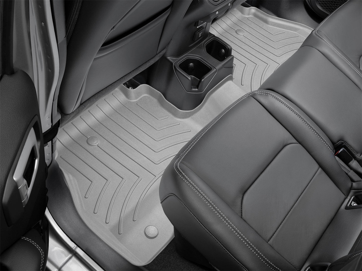 WeatherTech DigitalFit FloorLiner HP for Chevrolet/GMC Silverado/Sierra (2014-2019) DOUBLE CAB - Rear