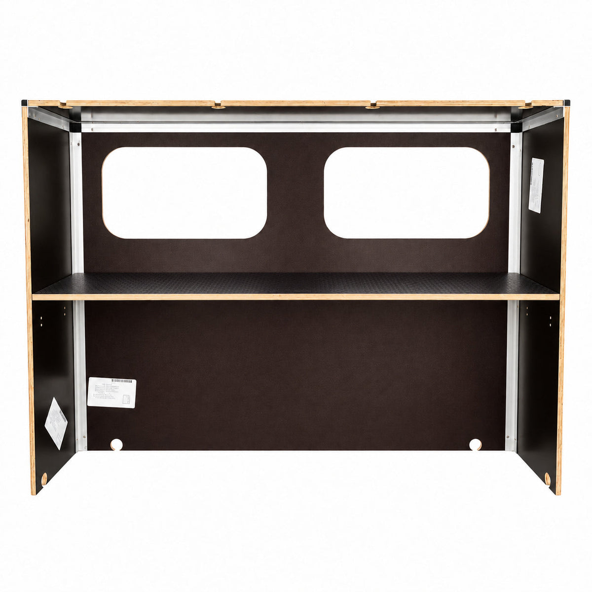 Kore PlyBox High Profile Wheel Arch Storage Covers (Dark Brown) for Mercedes Sprinter W907 RWD L1-L4 (SRW) - Pair - K72120AD183-H