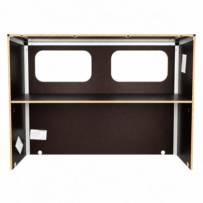 Kore PlyBox High Profile Wheel Arch Storage Covers (Dark Brown) for Mercedes Sprinter W907 RWD L1-L4 (SRW) - Pair - K72120AD183-H