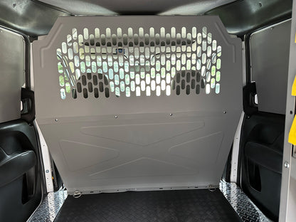Full Partition - Perforated - Ford Transit Connect, Nissan NV200, Chevy City Express, RAM ProMaster City