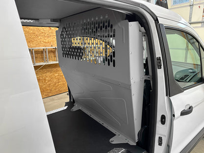 Full Partition - Perforated - Ford Transit Connect, Nissan NV200, Chevy City Express, RAM ProMaster City