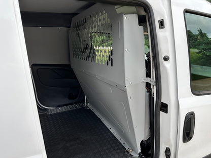 Full Partition - Perforated - Ford Transit Connect, Nissan NV200, Chevy City Express, RAM ProMaster City