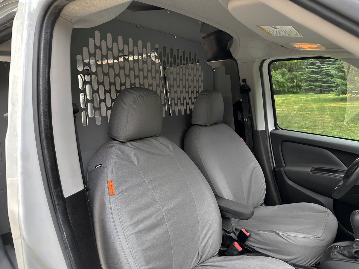 Full Partition - Perforated - Ford Transit Connect, Nissan NV200, Chevy City Express, RAM ProMaster City