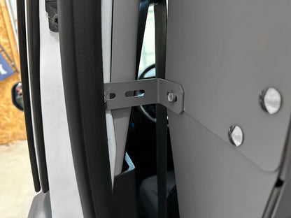 Full Partition - Perforated - Ford Transit Connect, Nissan NV200, Chevy City Express, RAM ProMaster City