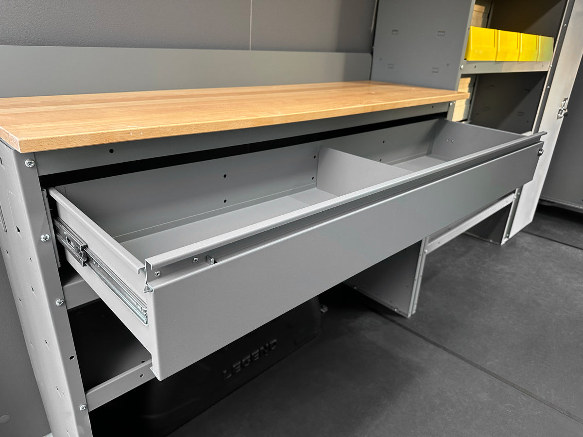 Drawer - Locking Shelf Drawer 52" W