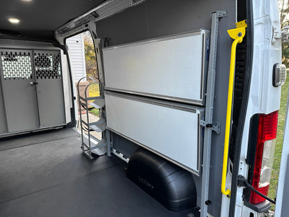 Cargo Van Folding Shelf Kit - 60" W x 20" D