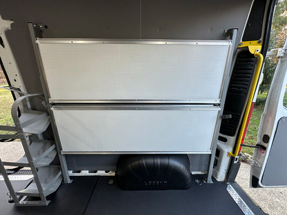 Cargo Van Folding Shelf Kit - 60" W x 20" D