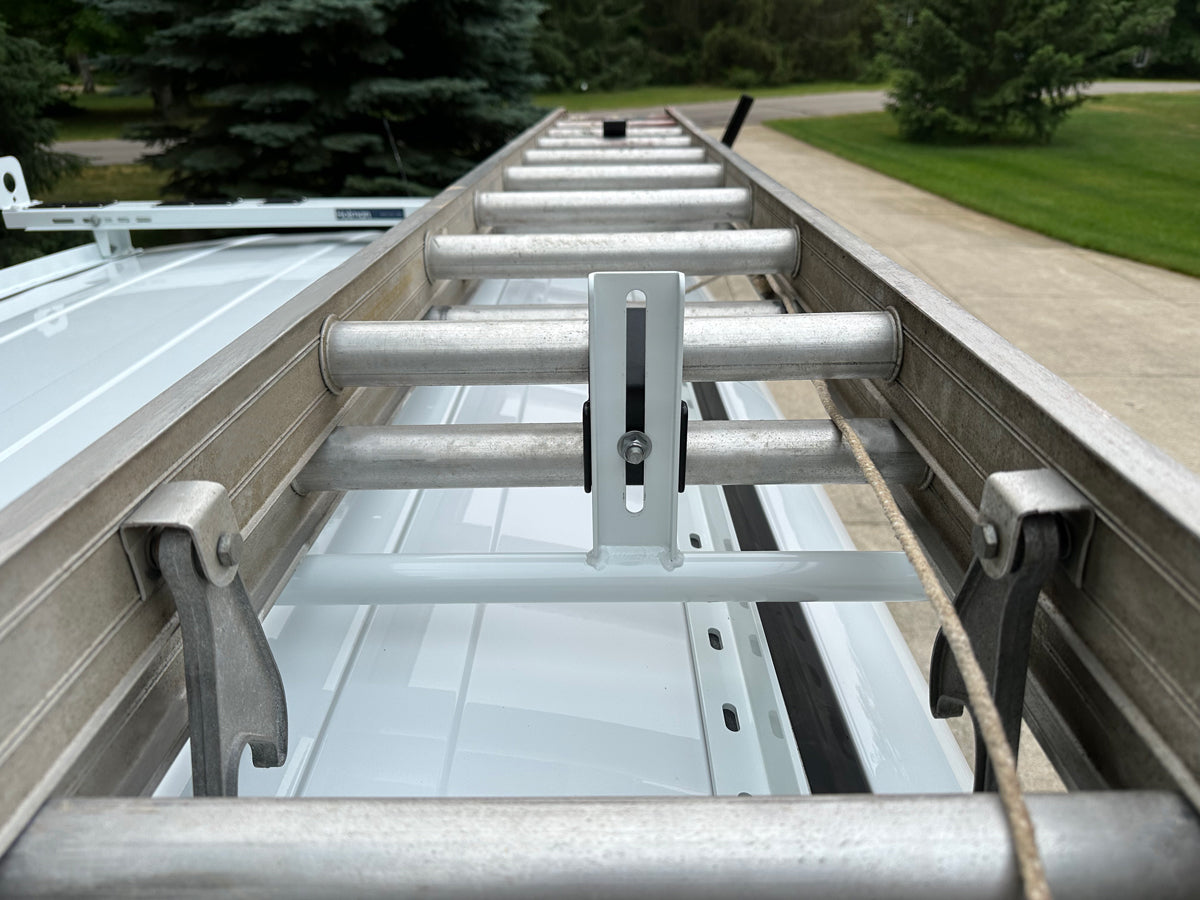 Clamp & Lock Ladder Rack – Aluminum – Single – Transit Connect, ProMaster City, Metris, City Express, NV200