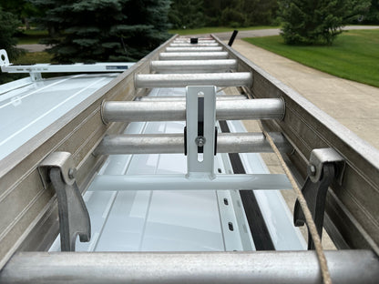 Clamp & Lock Ladder Rack – Aluminum – Single – Transit Connect, ProMaster City, Metris, City Express, NV200