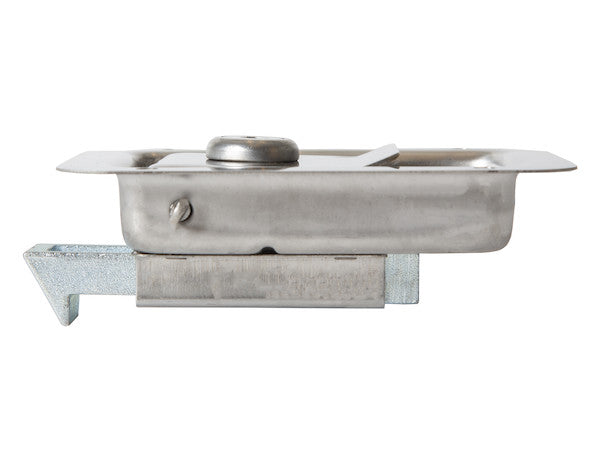 Buyers Products Stainless Steel Junior Single Point Locking Paddle Latch - Thru-Hole Mount - L1883