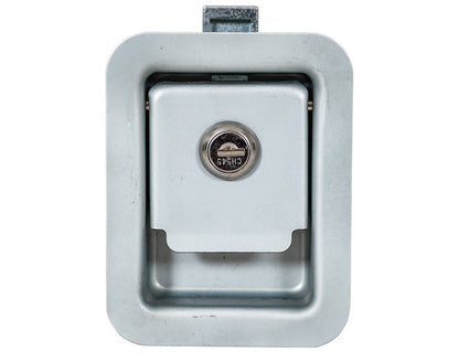 Buyers Products Rust Resistant Steel Junior Single Point Locking Paddle Latch - Weld-On - L1980