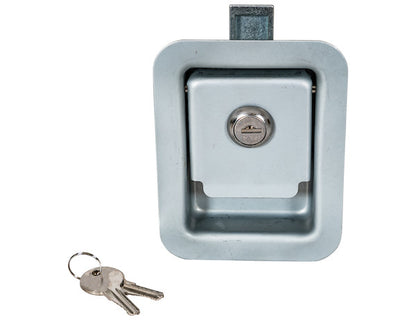 Buyers Products Rust Resistant Steel Junior Single Point Locking Paddle Latch - Weld-On - L1980