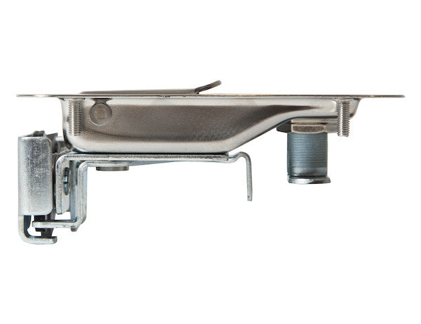 Buyers Products Stainless Steel Rotary Single Point Paddle Latch - 1/2-In Striker - L3885RLS