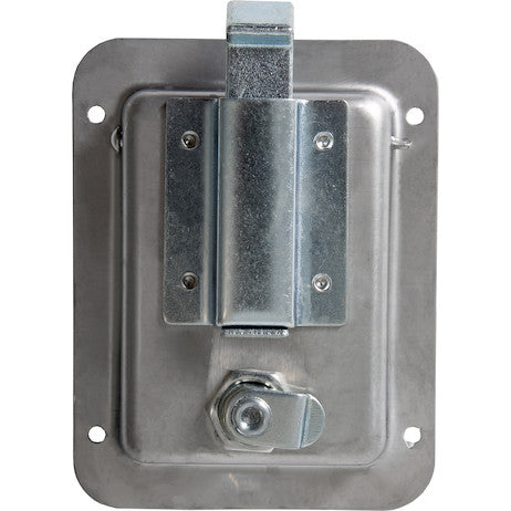 Buyers Products Stainless Steel Single Point Locking Paddle Latch - Thru-Hole Mount - L3885