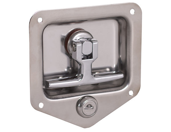 Buyers Products Standard Size 2-Point T-HANDLE Latch with Mounting Holes - L8825