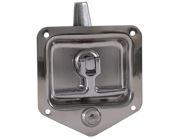 Buyers Products Standard Size 3-Point T-HANDLE Latch with Mounting Holes - L8835