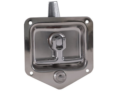Buyers Products Standard Size 3-Point T-HANDLE Latch with Mounting Holes - L8835