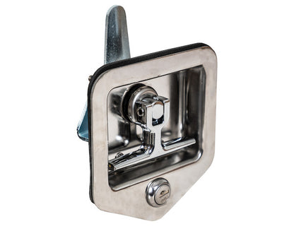 Buyers Products Standard Size Flush Mount T-HANDLE Latch with Blind Studs - L8855