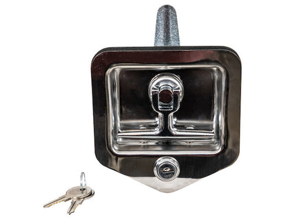 Buyers Products Standard Size Flush Mount T-HANDLE Latch with Blind Studs - L8855