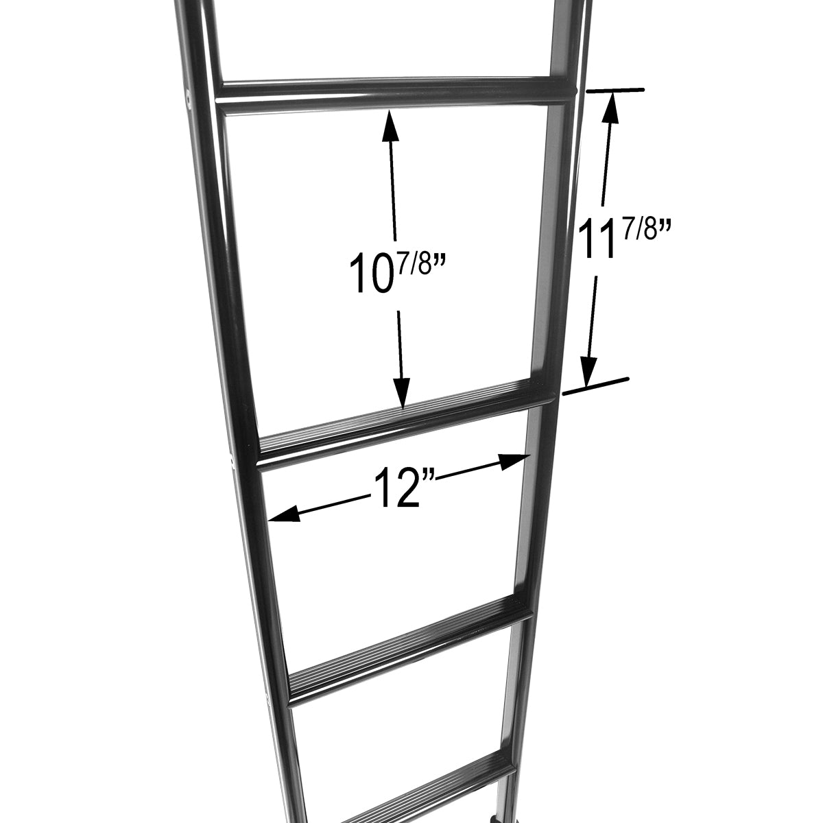 Rear Access Ladder, Best fit Box Trucks (84″) - L006W - Upfit Supply
